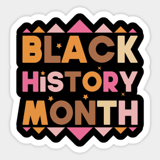 black history month 2022 Funny Gift Idea Sticker